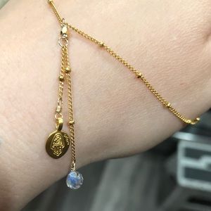 SATYA- Lariat/Gold/moonstone/tree of life